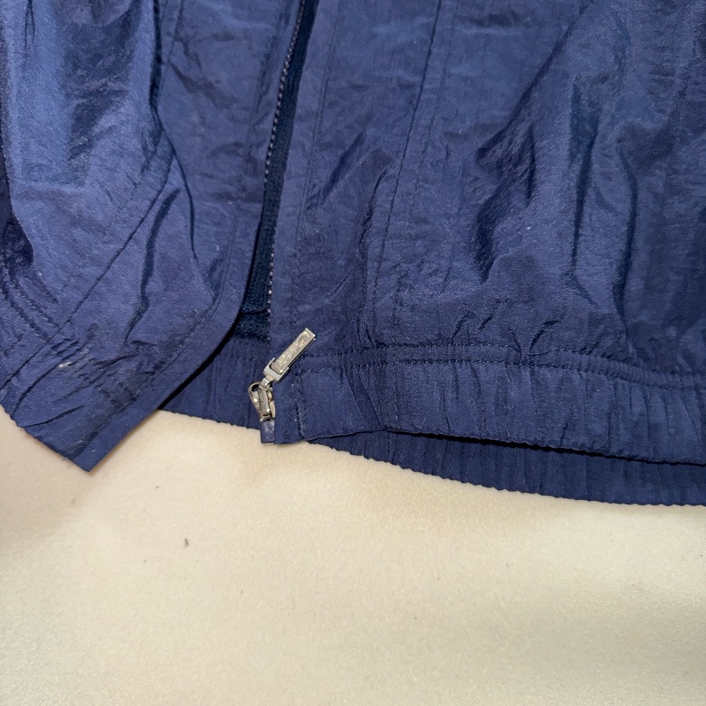 Catalina Kids Navy Raincoat with Colorful Stripes - Picture 6 of 9